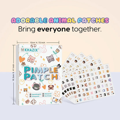 70 pcs Cartoon acne patch, cute cat-shaped facial concealer acne patch, safe, non-toxic