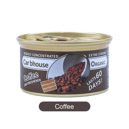 Car Air Fresheners Perfume Auto Supplies Canned Wood Blocks Coffee Flavor Explosion Car Foreign Aromatherapy Deodorant Supplies