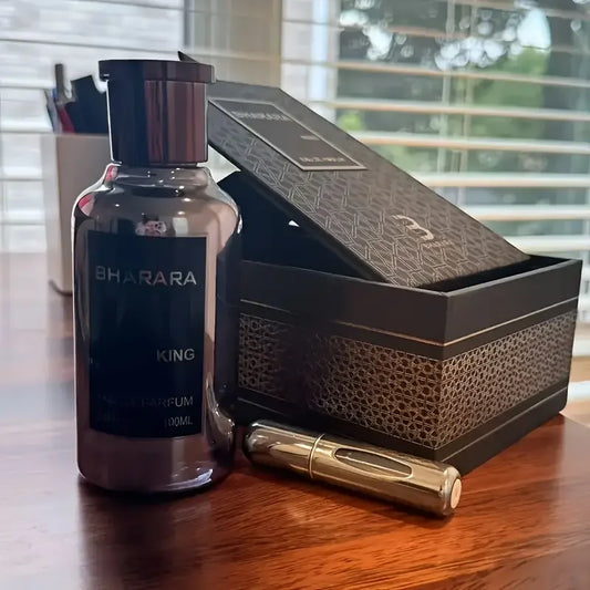 Bharara King For Men - A Royal Eau de Parfum, Scent of a King, 3.4 Oz / 100 ML Spray