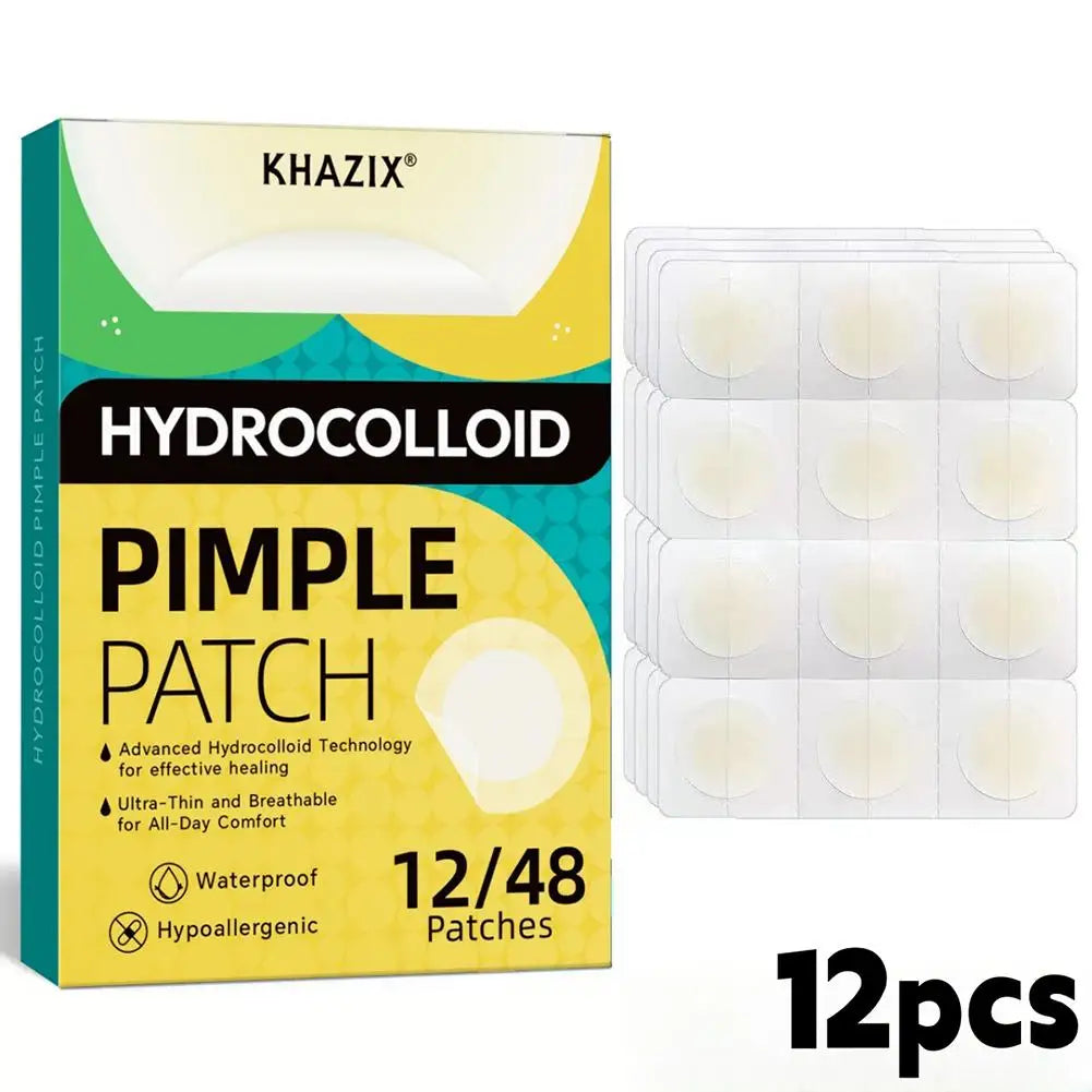 Hydrocolloid acne patch Invisible Hyaluronic Acid Round Acne Patch Blemish Cover Spot Treatment Stickers face skin care