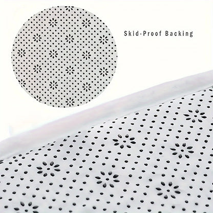 Long hair absorbent bathroom mat furry shower room foot wiping mat toilet non-slip mat entrance mat
