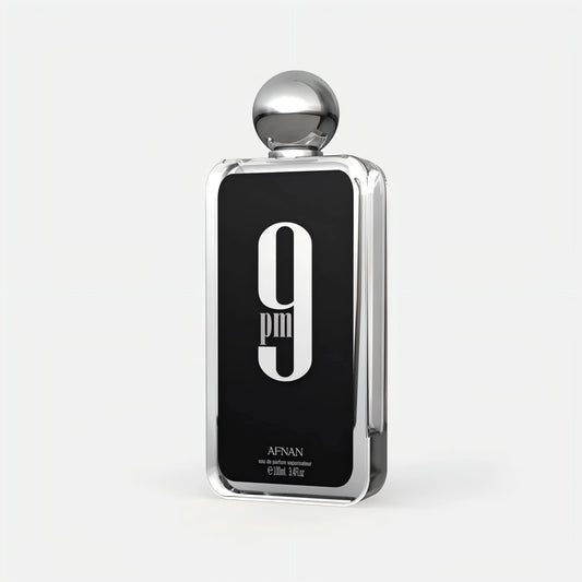 Afnan 9PM EDP for Men 3.4oz / 100ml – Sweet Amber Long Lasting Unisex Perfume Gift for Christmas Thanksgiving Halloween