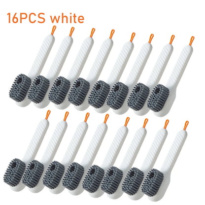 Cleaning Brush Soft Bristled Liquid Shoe Brush Long Handle Brush Clothes Brush Shoe Clothing Board Brush Household Cleaning Tool