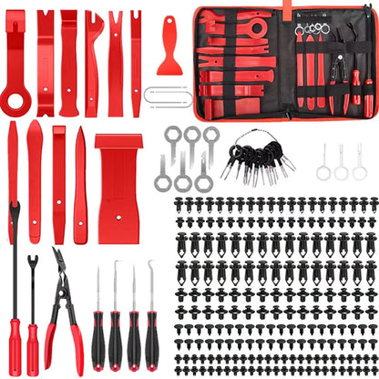 Auto Door Clip Panel Trim Removal Tool Car Audio Disassembly Kits Navigation Disassembly Installer Prying Automobile Nail Puller