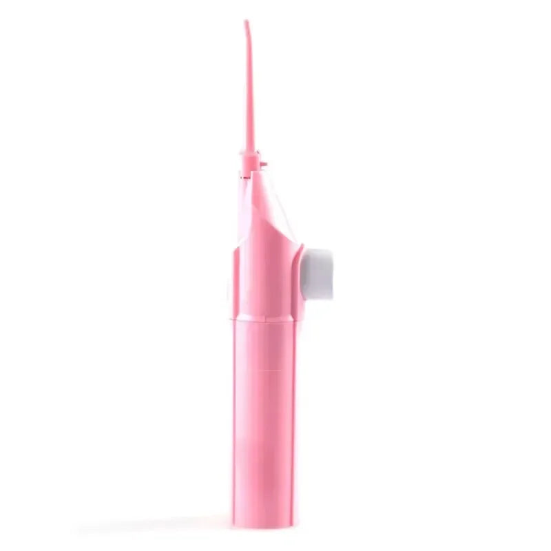 1PC Electric High-Pressure Water Flosser - Manual Pulse Jet Cleaner for Teeth & Gums, Portable Oral Irrigator with Deep Cleaning