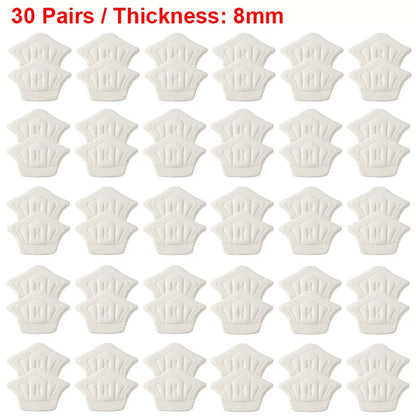 3pair/6pcs Insoles Patch Heel Pads for Sport Shoes Back Sticker Adjustable Size Antiwear Feet Pad Cushion Insert Insole
