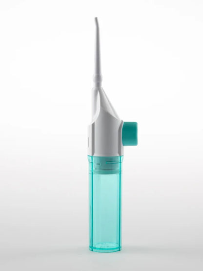 1PC Electric High-Pressure Water Flosser - Manual Pulse Jet Cleaner for Teeth & Gums, Portable Oral Irrigator with Deep Cleaning