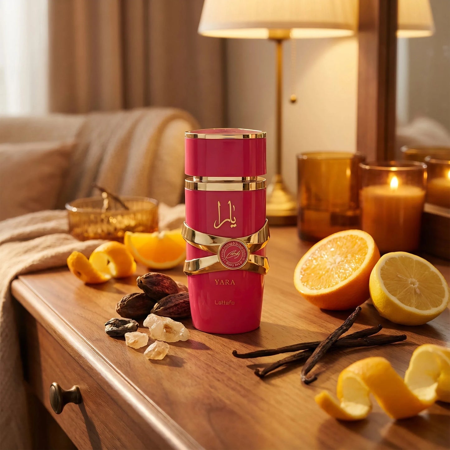 Lattafa Yara Candy - Vanilla, Fruity, Citrus, Floral - Eau de Parfum Long-Lasting Fragrance for Women, 3.40 Ounce / 100 ml