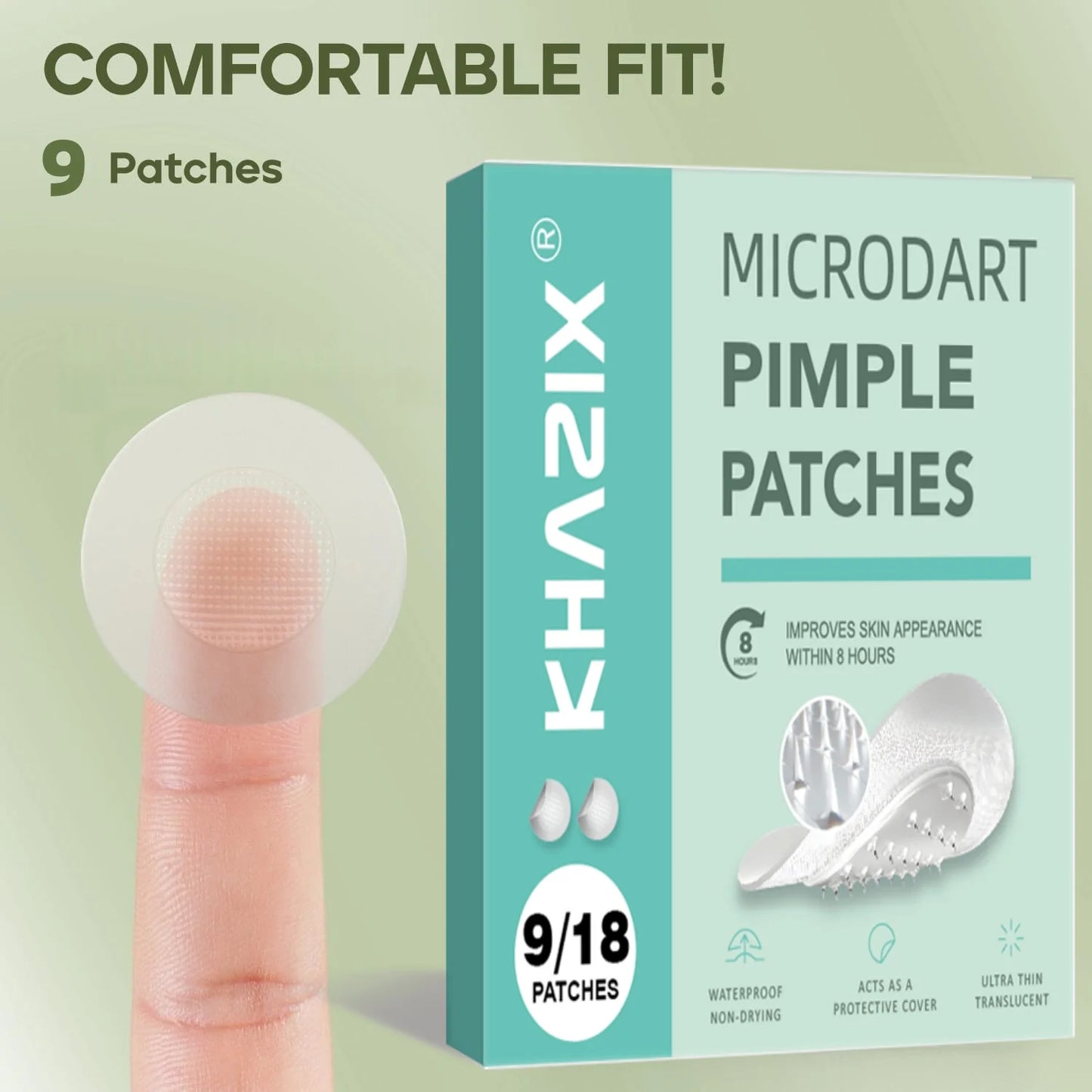 9/100pcs Your Secret to Smoother Skin: Pimple Patches for Hydration & Clarity.