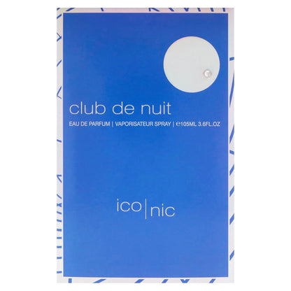 Armaf Blue Iconic EDT 100ML for Men, Energetic & Ultra Fresh Scent, Long Lasting Aquatic Perfume