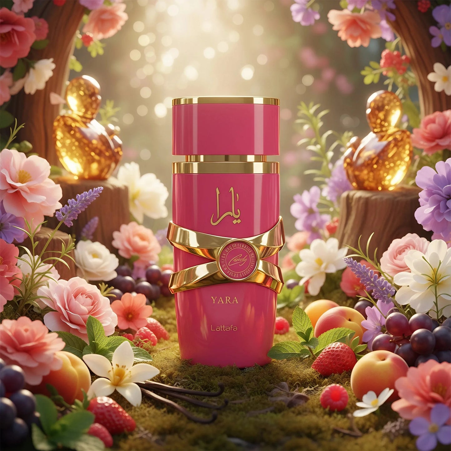 Lattafa Yara Candy - Vanilla, Fruity, Citrus, Floral - Eau de Parfum Long-Lasting Fragrance for Women, 3.40 Ounce / 100 ml