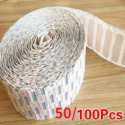 Band-Aids Cushion Adhesive Wound Hemostasis Waterproof Breathable Plaster Sticker Band First Aid Bandage Medical Gauze