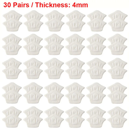 3pair/6pcs Insoles Patch Heel Pads for Sport Shoes Back Sticker Adjustable Size Antiwear Feet Pad Cushion Insert Insole