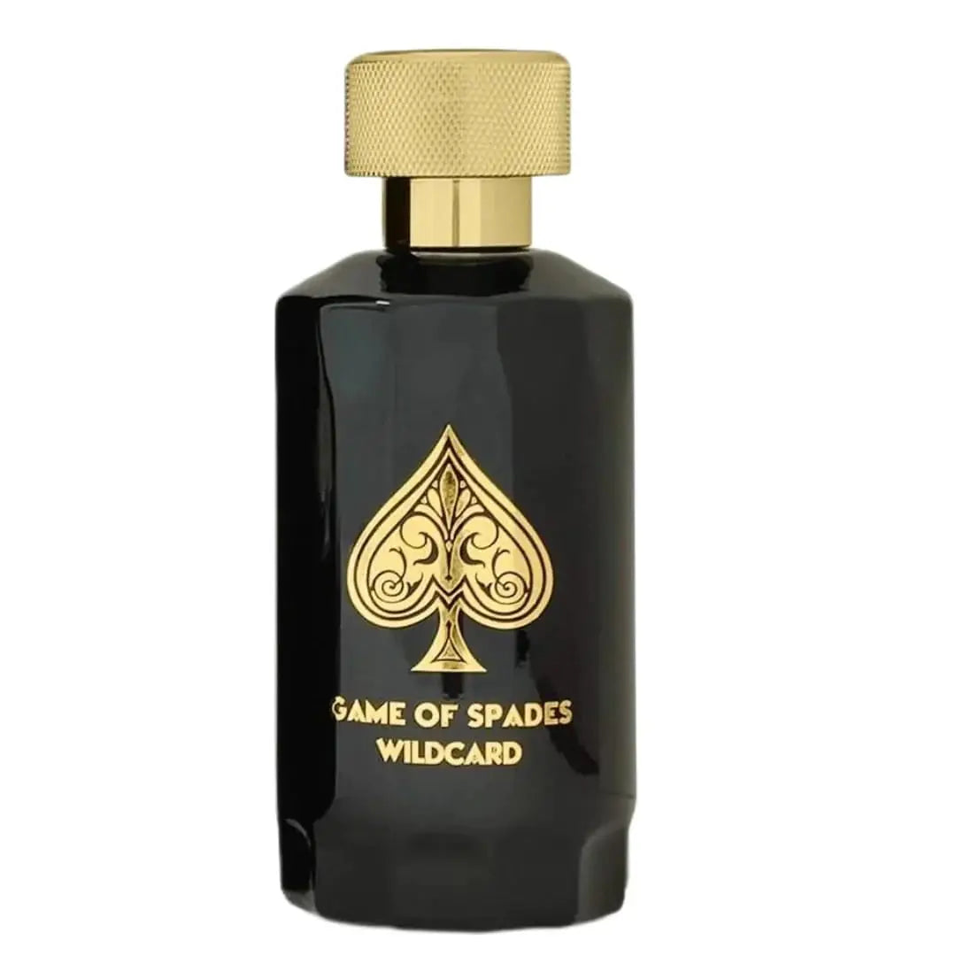 Jo Milano Game of Spades Wildcard 3.4oz Parfum – Woody Amber Spicy Unisex Scent, Long-Lasting Christmas & Valentine’s Day Gift