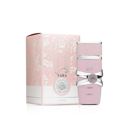 Yara by Lattafa 100ML EDP for Women, Sweet Vanilla Gourmand Scent, Luxury Evening Perfume