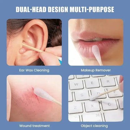 100/300/500 Pcs Bamboo Baby Cotton Swab Cleaning of Ears Tampons Cotonete Health Beauty Cotton Swab Ear Cleaning Sticks