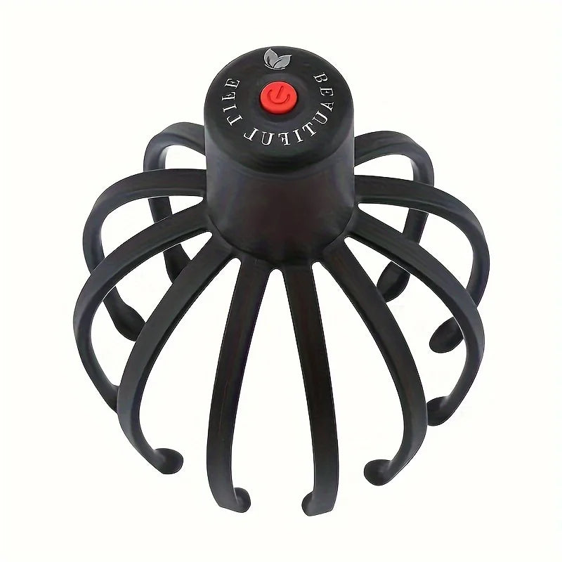 Electric Claw Scalp Massager 3 Vibration Levels USB Rechargeable Neck and Shoulder Relaxation Universal Fit Ideal Gift