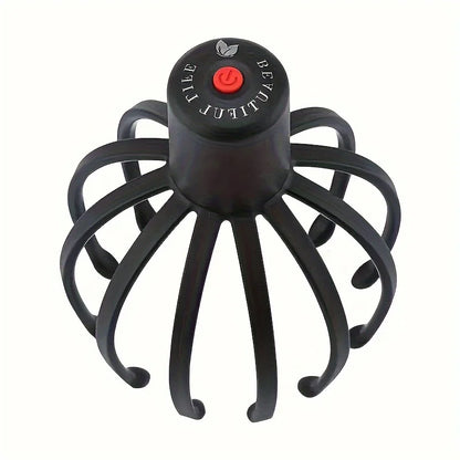 Electric Claw Scalp Massager 3 Vibration Levels USB Rechargeable Neck and Shoulder Relaxation Universal Fit Ideal Gift