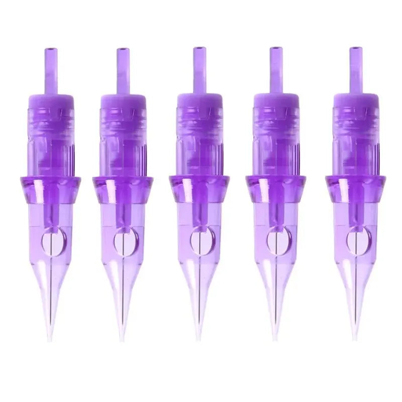 10/20/50Pcs Tattoo Scalp Needles 0.20/0.25mm 3RL 0603RL 0803RL Disposable Semi-Permanent Eyebrow Lip Makeup SMP Cartridges