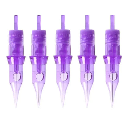 10/20/50Pcs Tattoo Scalp Needles 0.20/0.25mm 3RL 0603RL 0803RL Disposable Semi-Permanent Eyebrow Lip Makeup SMP Cartridges